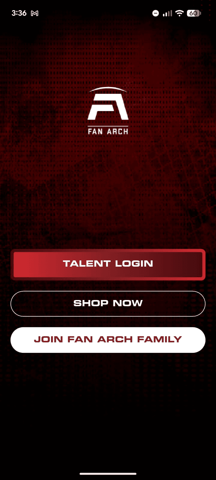 FANARCH athlete merchandise storefront
